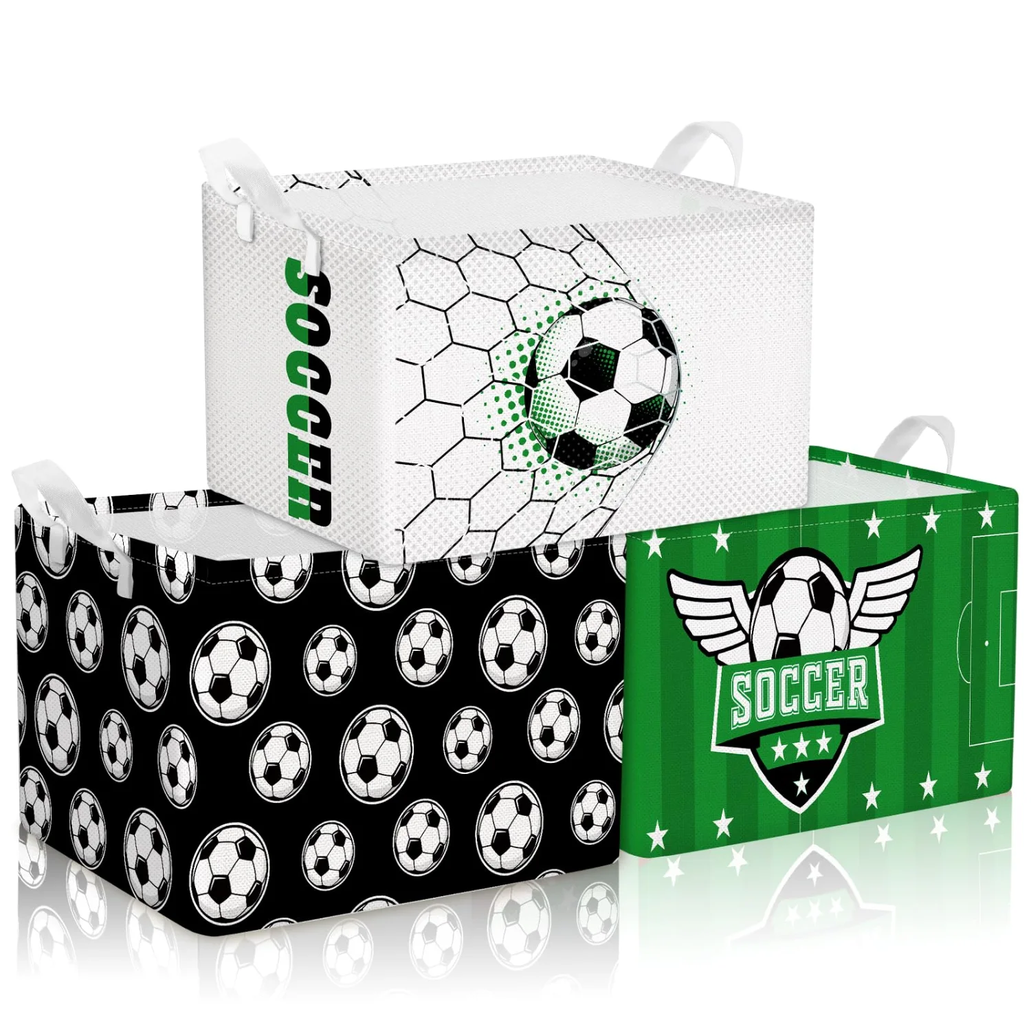 CHENGU Sports storage baskets, Soccer