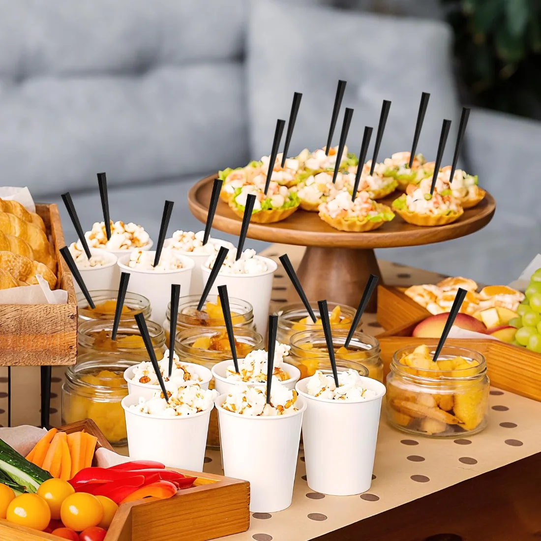 CHENGU Triangular prism cocktail picks, view 3