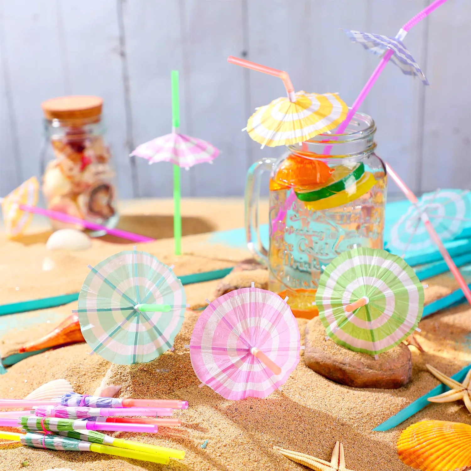 CHENGU Straws, Flower