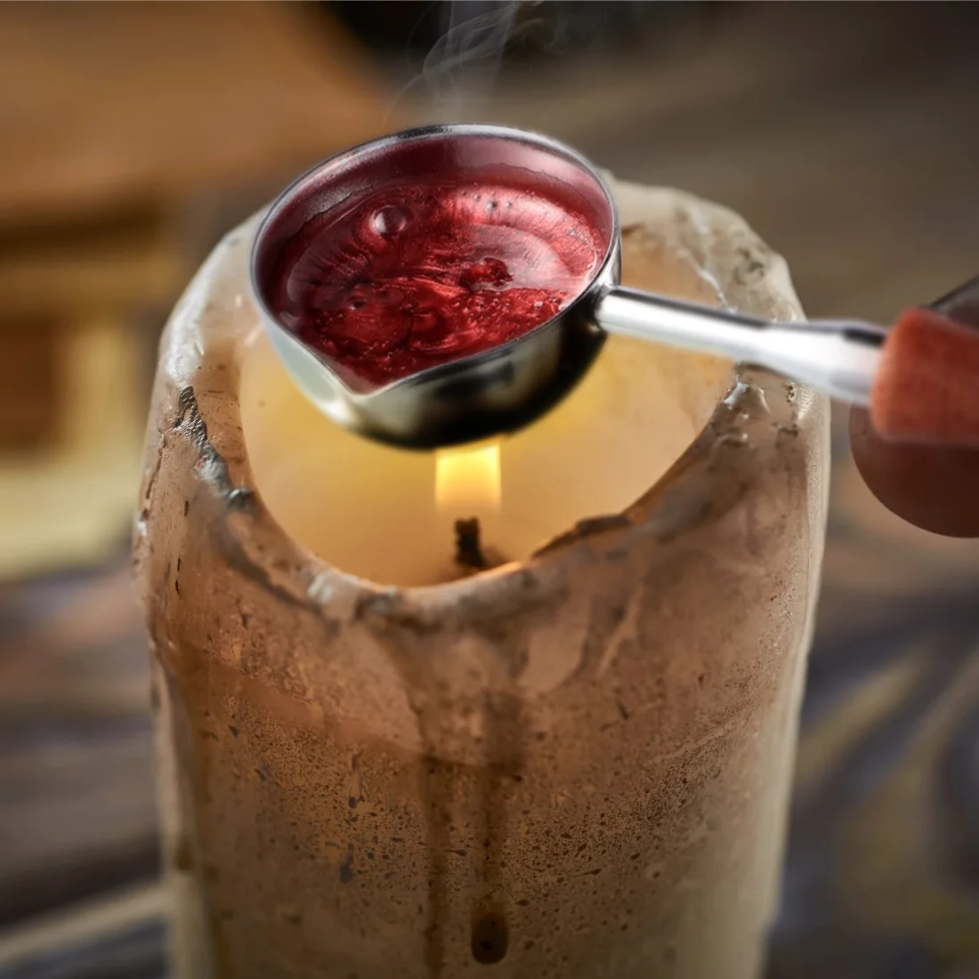 CHENGU Wax seal melting spoons, view 5